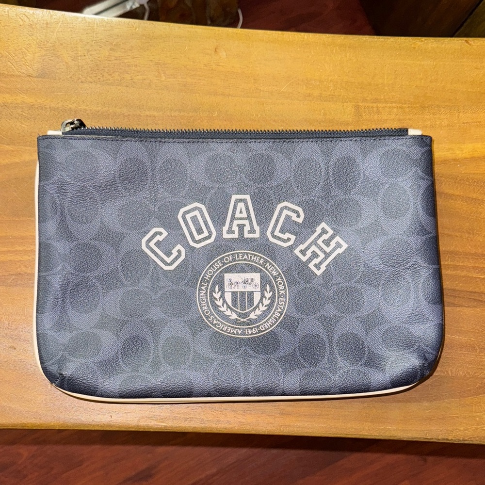 Coach Navy and Black Bag